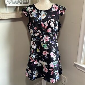 Darling London Marnie Floral Flare Dress NWT